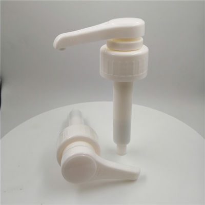 Bomba branca da garrafa do xarope da dosagem 8CC da cor 38/410 para Juice Bottle