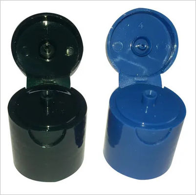 Circularmente não para derramar vários tamanhos pretos de 28mm Flip Top Bottle Caps In