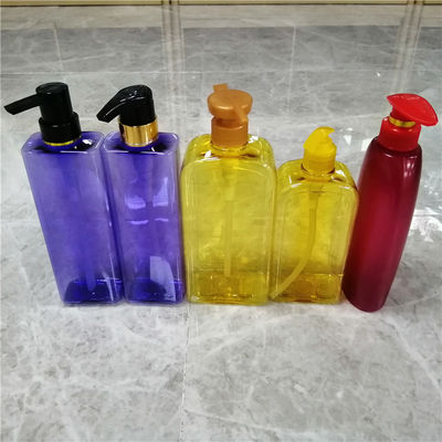 Tipo livre do parafuso de BPA - garrafa plástica de 1 litro com a bomba para o gel líquido