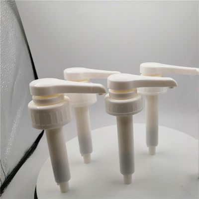 Bomba branca da garrafa do xarope da dosagem 8CC da cor 38/410 para Juice Bottle