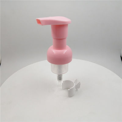 Grampeie o tipo 30 cor de formação de espuma do rosa da bomba do distribuidor do sabão 410 3.5cc