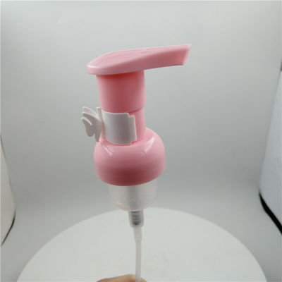 Grampeie o tipo 30 cor de formação de espuma do rosa da bomba do distribuidor do sabão 410 3.5cc