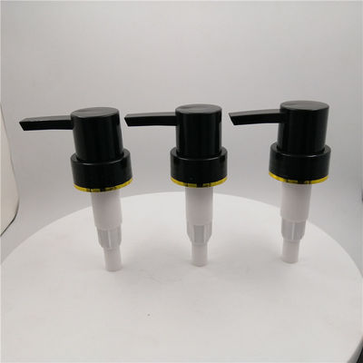 bomba plástica da garrafa de 33/410mm, substituição da bomba do distribuidor da loção com ouro ao redor