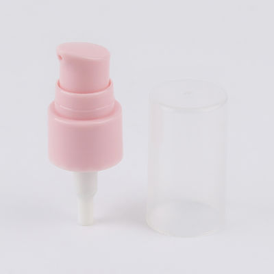 Distribuidor portátil da bomba do creme da mão da cor do rosa, bomba plástica 18/410 do tratamento