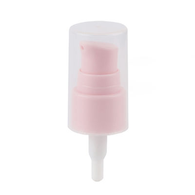 Distribuidor portátil da bomba do creme da mão da cor do rosa, bomba plástica 18/410 do tratamento
