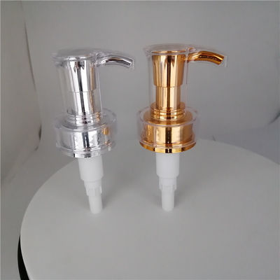 bomba do distribuidor do champô 1.5ml/T de 33mm, bomba do distribuidor do sabão do ouro para o condicionador de cabelo