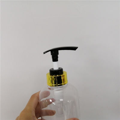 Bomba da garrafa de lavagem da mão da aprovação 33/410 do GV, bomba líquida do Sanitizer com fechamento do ouro