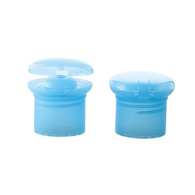 Vária garrafa plástica Flip Top Cap Round Shape do cosmético 28mm do volume