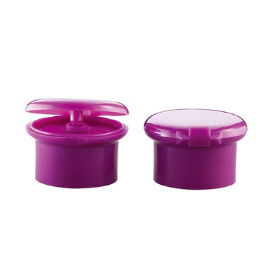 Vária garrafa plástica Flip Top Cap Round Shape do cosmético 28mm do volume