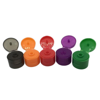 Garrafa Flip Top Cap do cilindro do GV 24mm, 24 fechamentos lisos da garrafa de 410 Flip Top Cap For Water