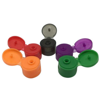 Garrafa Flip Top Cap do cilindro do GV 24mm, 24 fechamentos lisos da garrafa de 410 Flip Top Cap For Water
