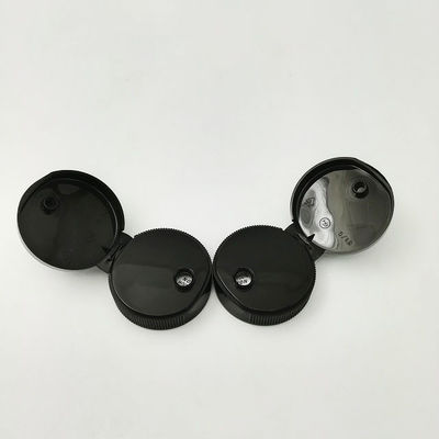 A cor preta do multi uso derrama não Flip Top Cap 28mm para a garrafa vazia