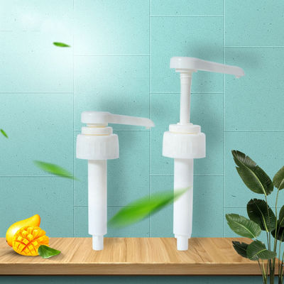 Todas as cores derramam não o produto comestível plástico da bomba da garrafa do xarope de 38mm