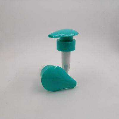 Não derramando a bomba da garrafa da loção de 33mm, bomba do sabão verde para produtos da assistência ao domicílio