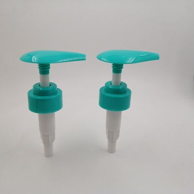 Não derramando a bomba da garrafa da loção de 33mm, bomba do sabão verde para produtos da assistência ao domicílio