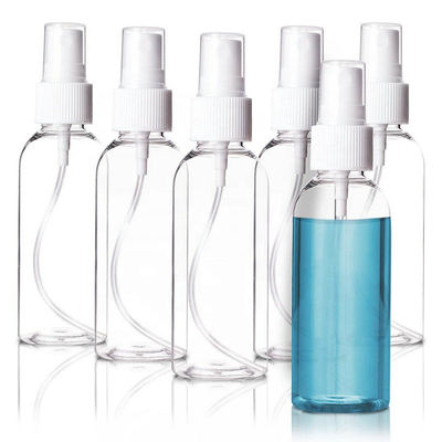 O pulverizador plástico personalizado da bomba da cor engarrafa 10ml 30ml 50ml 60ml 100ml