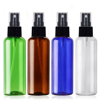 O pulverizador plástico personalizado da bomba da cor engarrafa 10ml 30ml 50ml 60ml 100ml