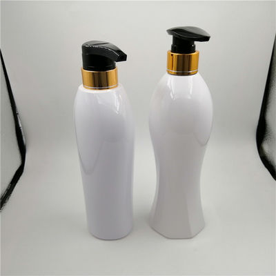 Não garrafas plásticas do distribuidor do derramamento 33/410 com bomba, garrafa branca da bomba 500ml