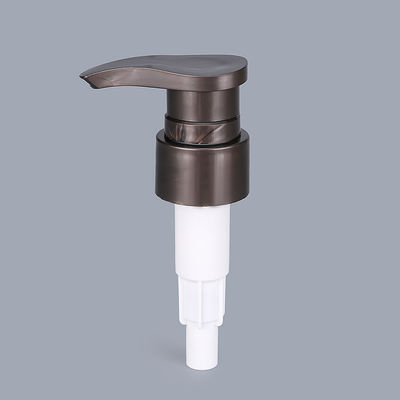 Bomba plástica do distribuidor da loção do alumínio 28/410mm para o sabão líquido