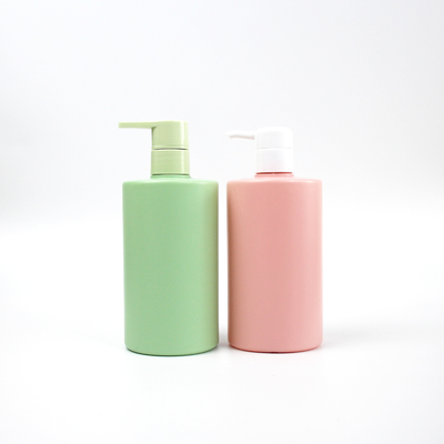 garrafas plásticas vazias cosméticas da garrafa de leite do corpo da lavagem da mão da garrafa do HDPE 500ml para o champô e o condicionador